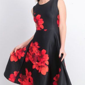 Calvin Klein Floral Dress
